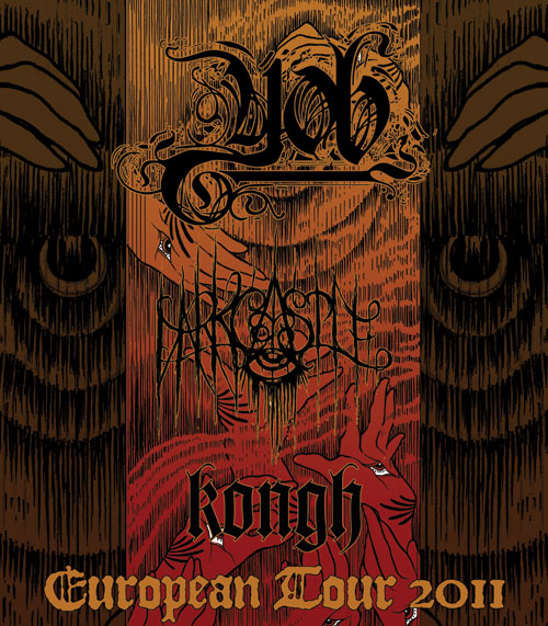 Yob Dark Castle Kongh Tour Poster