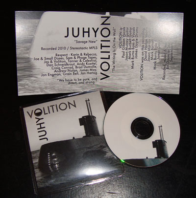 Volition/Juhyo – Split Cassette/3″ CDR