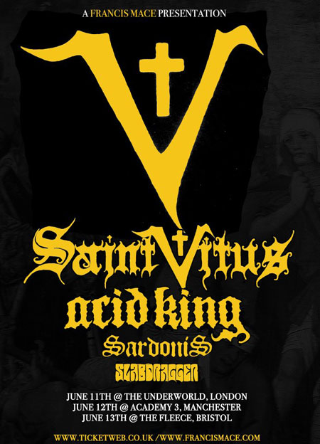 Saint Vitus - UK Tour 2012