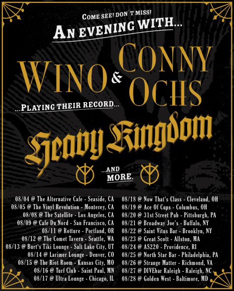Wino & Conny Ochs - US Tour 2012