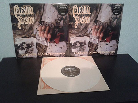 Celestial Season 'Forever Scarlet Passion ' White Vinyl
