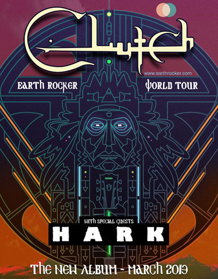 Clutch / Hark Euro Tour 2013