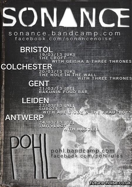 Sonance / Pohl - Euro Tour March 2013