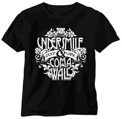Coma Wall / Undersmile 'Wood & Wire' T-Shirt