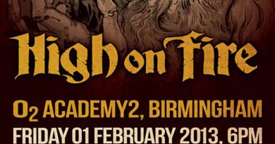 High On Fire / Jumping Jack / Lizzard / Alunah @ Academy2, Birmingham 01/02/2013