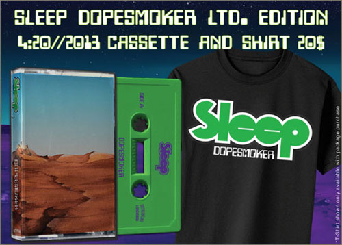 SLEEP Dopesmoker 2013 Green Cassette
