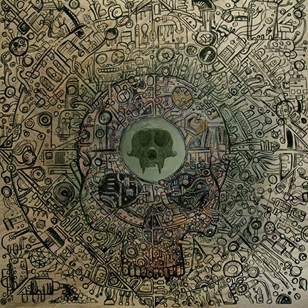 Ape Machine 'Mangled By The Machine' Artwork