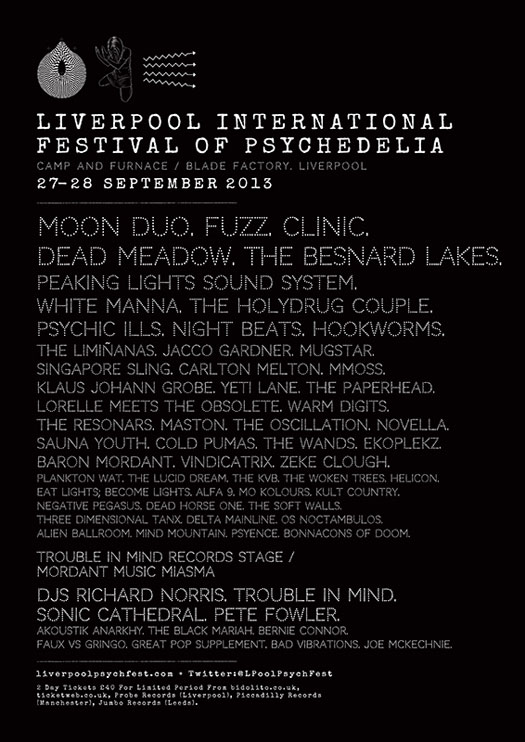 Liverpool International Festival Of Psychedelia 2013