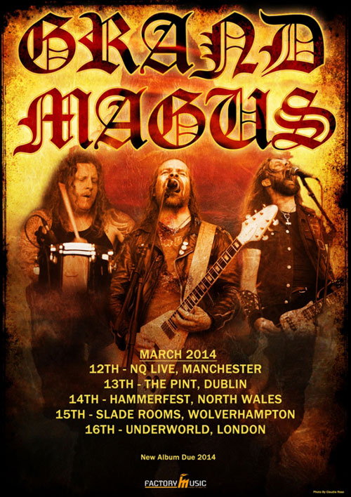 Grand Magus - UK/IRE Tour 2014