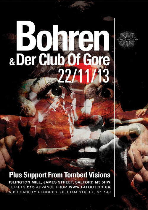 Bohren & Der Club Of Gore / Tombed Visions @ Islington Mill, Salford 22/11/2013