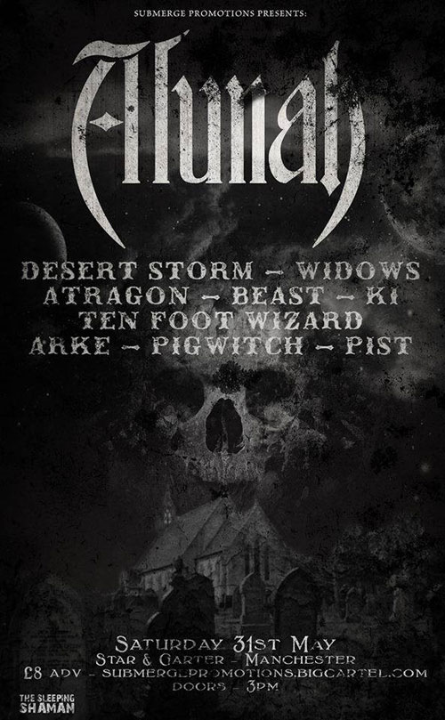 Submerge Promotions All Dayer with Alunah 31/05/2014