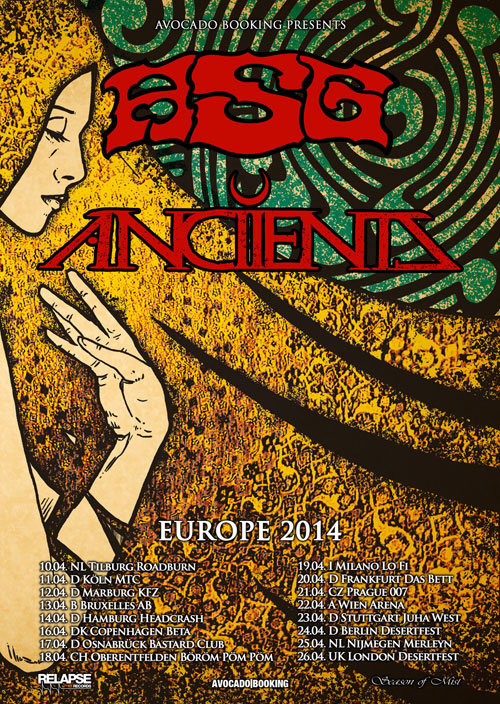 ASG / Anciients - Euro Tour 2014