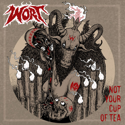 Wort 'Not Your Cup Of Tea' Artwork