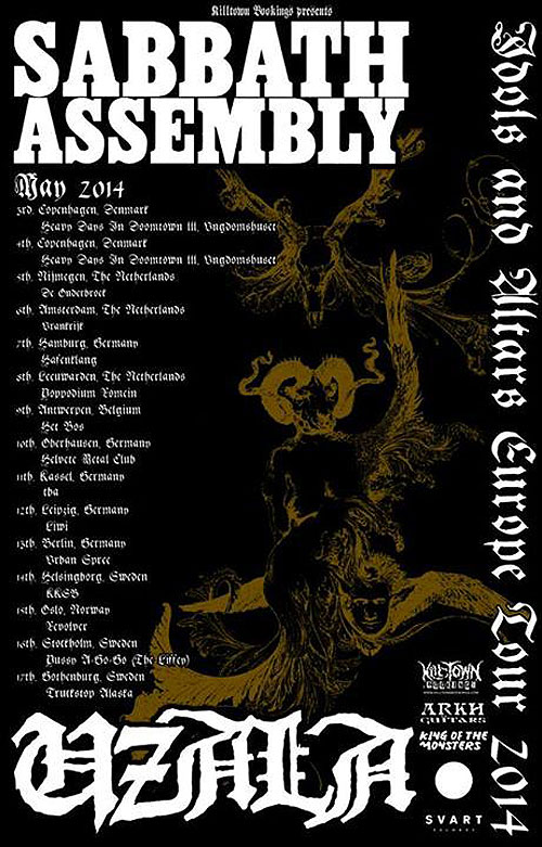 Sabbath Assembly / Uzala - Euro Tour 2014