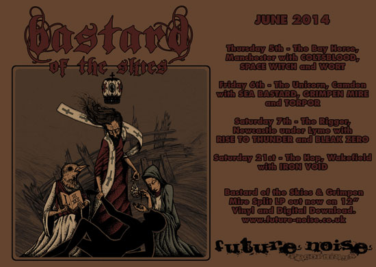 Bastard Of The Skies - UK Tour June 2014