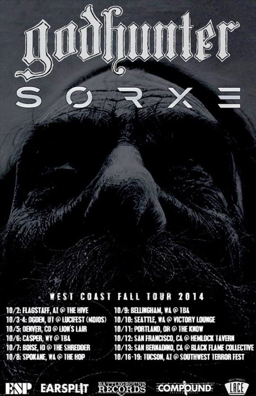 Godhunter / Sorxe - US Tour 2014