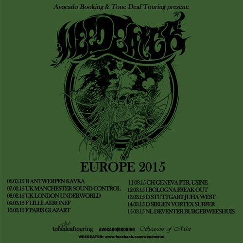 Weedeater - Euro Tour 2015