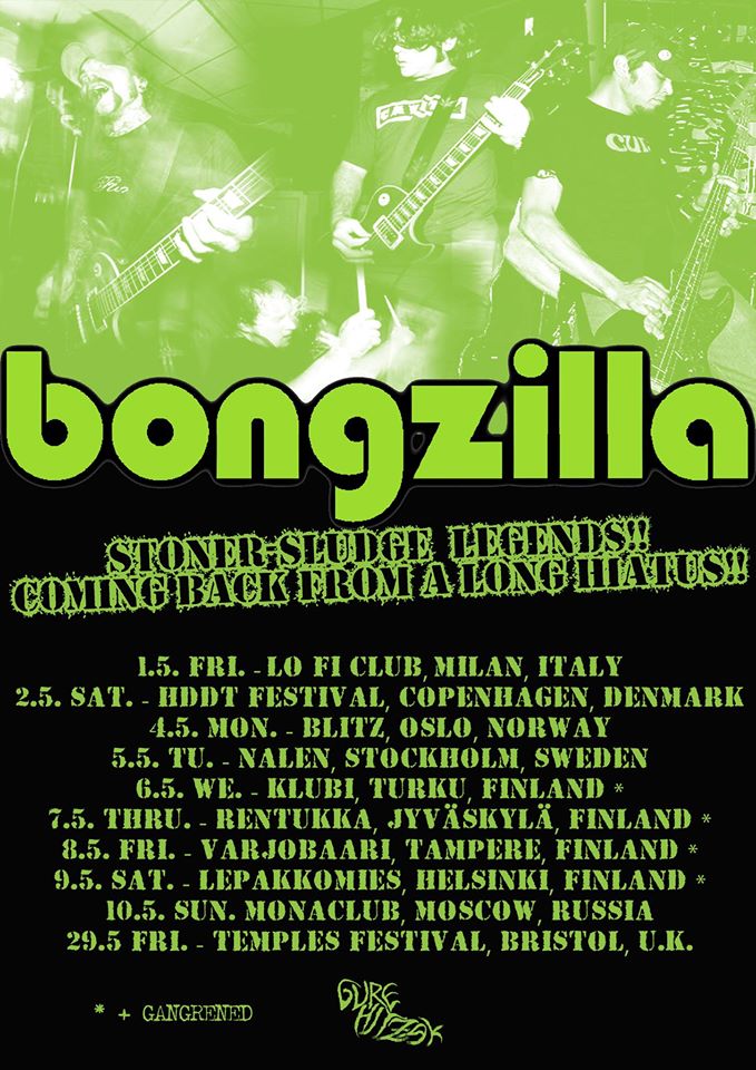 Bongzilla tour