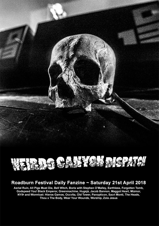Weirdo Canyon Dispatch - Saturday 2018 Front Cover