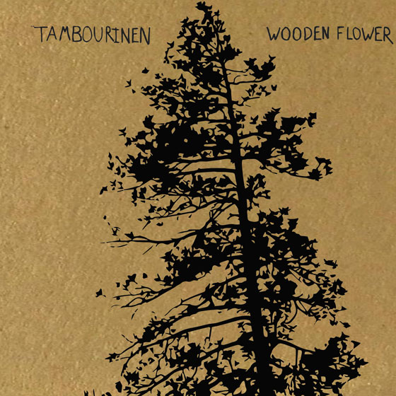 Tambourinen 'Wooden Flower'