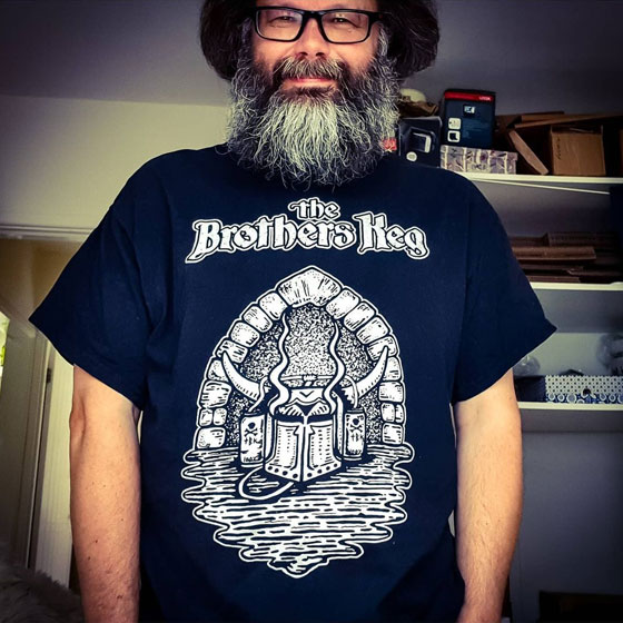 Andrew Field of APF Records - The Brothers Keg T-Shirt