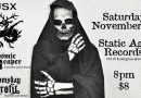 US Christmas / Cosmic Reaper / Doomsday Profit @ Static Age Records, Asheville 13/11/2021