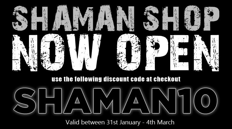 Shaman Shop Open