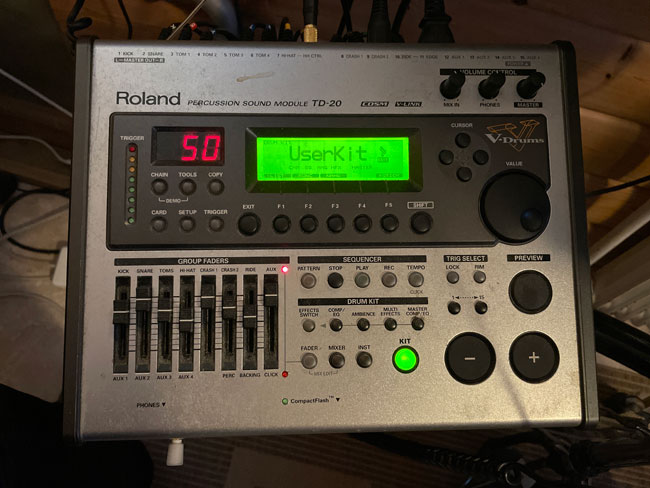 Tungsint - Roland TD 20 Drum Module