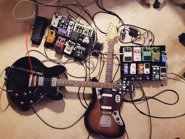The Janitors - Guitars & Pedalboards