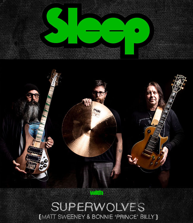 Sleep / Superwolves @ El Rey Theater, Albuquerque, 4th April