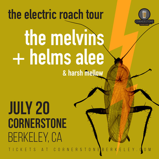 Melvins @ Cornerstone, Berkeley, 20th July 2022
