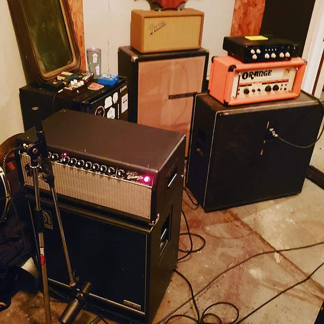 Jake Lindsey / Book Of Wyrms - Amp Rig
