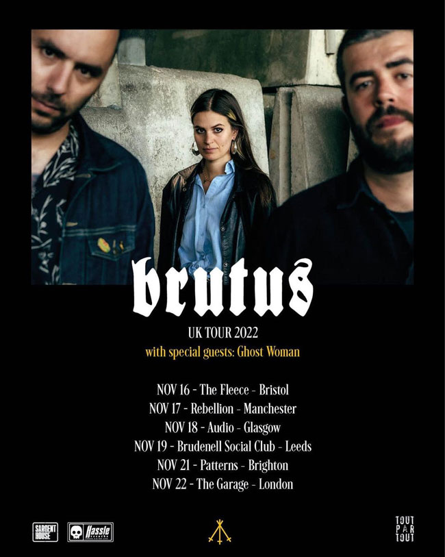 Brutus - UK Tour 2022