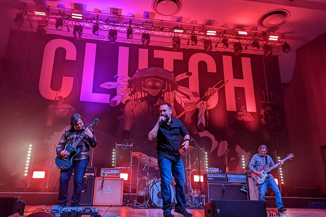 Clutch @ The Great Hall, Exeter, 15th Nov 2022 - Photo by Mark Pierce