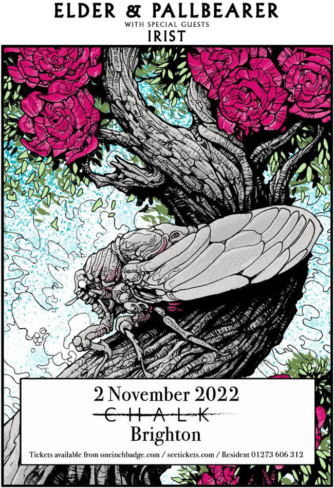 Elder / Pallbearer / Irist @ Chalk, Brighton, 2nd November 2022