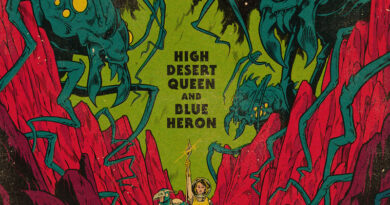 High Desert Queen & Blue Heron 'Turned To Stone Chapter 8: The Wake' Artwork