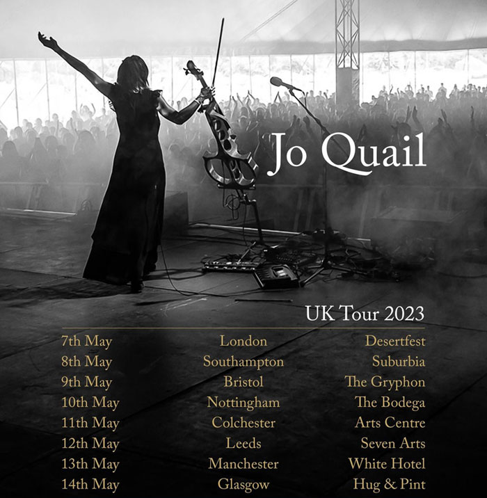 Jo Quail UK Tour 2023