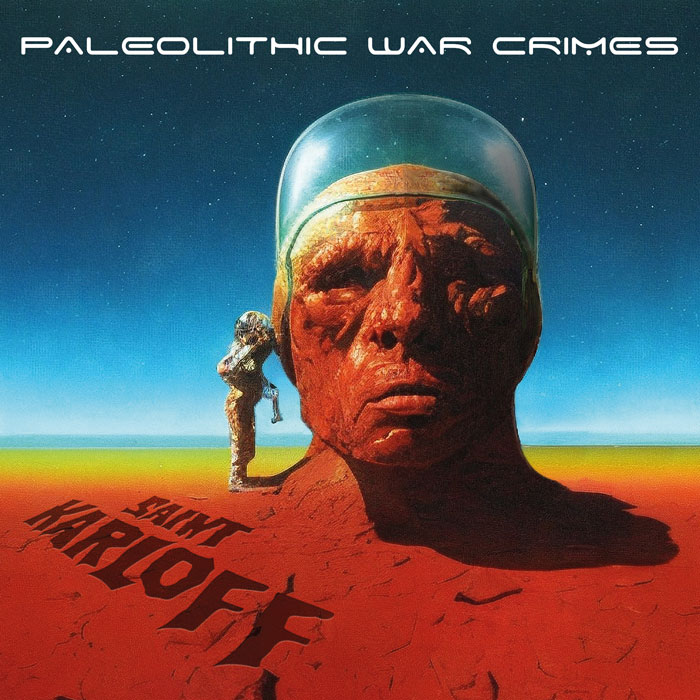 Saint Karloff 'Paleolithic War Crimes' Artwork