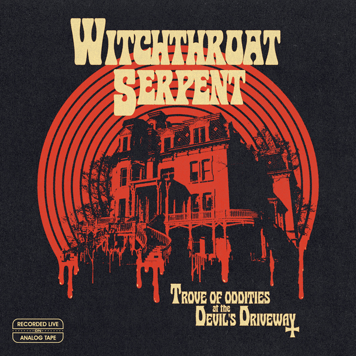 Witchthroat Serpent 'Trove Of Oddities At The Devil's Driveway' Artwork