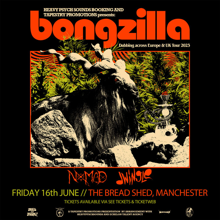Bongzilla / Nxmad / Dwingle - The Bread Shed, Manchester, 16th June 2023