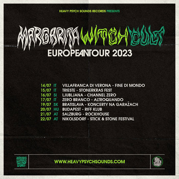 Margarita Witch Cult - European Tour 2023