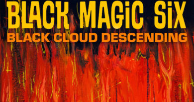 Black Magic Six 'Black Cloud Descending' Artwork