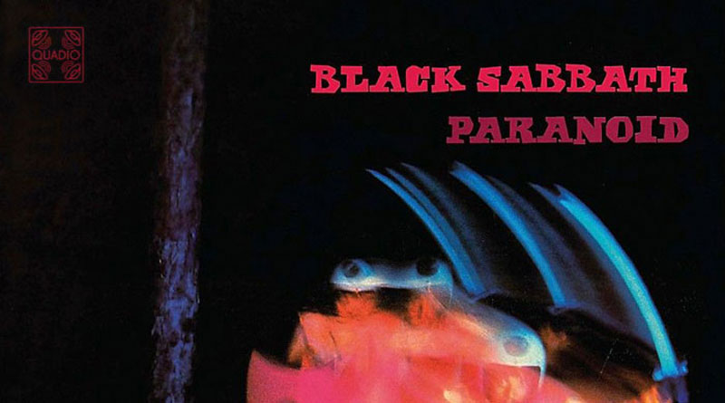 Black Sabbath 'Paranoid' (Quadio) Artwork