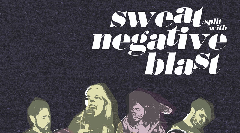 Sweat/Negative Blast – Split EP – Artwork