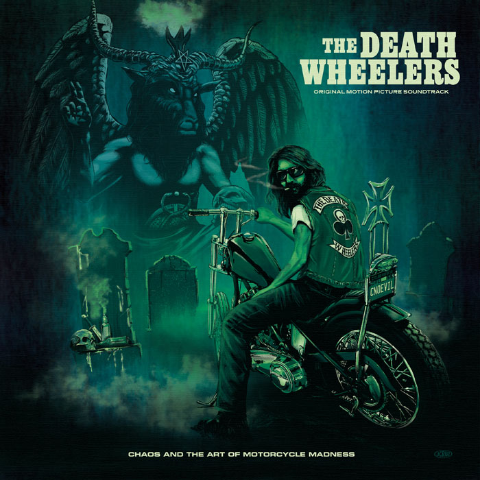 The Death Wheelers 'Chaos And The Art Of Motorcycle Madness' Artwork