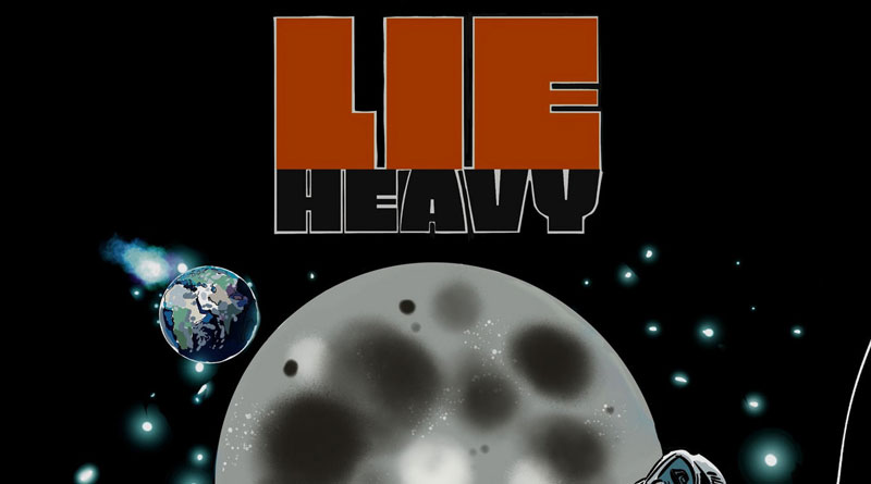 Lie Heavy ‘Burn To The Moon’ Artwork