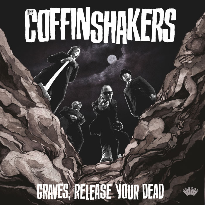 The Coffinshakers 'Graves, Release Your Dead' Artwork
