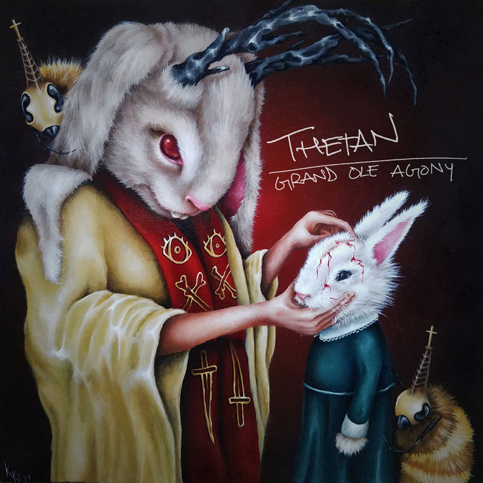 Thetan 'Grand Ole Agony' Artwork