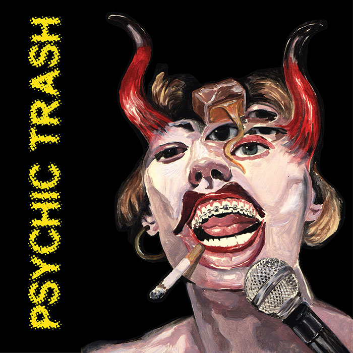 Psychic Trash - S/T - Artwork