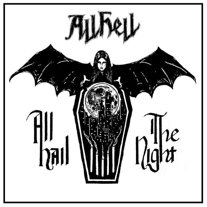 All Hell 'All Hail The Night' Artwork